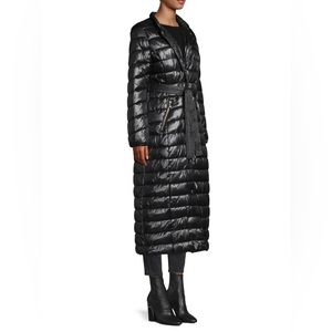Karl Lagerfeld Black Puffer Coat